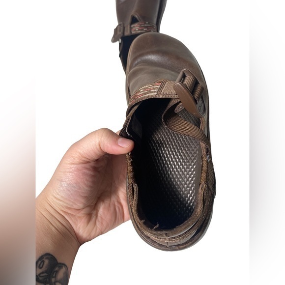 NEVER BEEN WORN OUT Women's Chaco PedShed Brown Leather Shoes- size 7 - Picture 13 of 14
